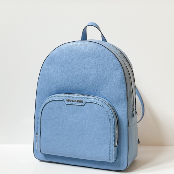 Michael Kors Jaycee Large Backpack Blue /Silver - Picture 5 of 13